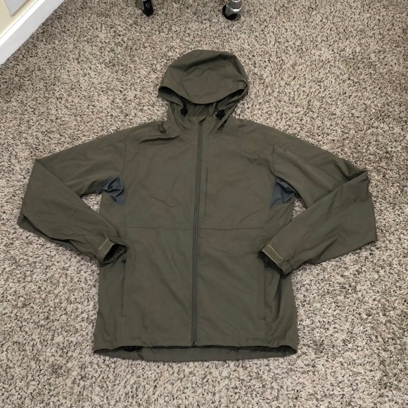 Royal Robbins Windbreaker Jacket Size Small Olive Green Polyester - Picture 2 of 9